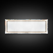 Load image into Gallery viewer, Carmel Indiana Panoramic Painting, Mid Century Modern Framed Canvas Print, Retro Pop Art Travel Poster, Home Decor, City Art