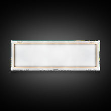 Cargar imagen en el visor de la galería, Cedar Rapids Iowa Panoramic Painting, Mid Century Modern Framed Canvas Print, Retro Pop Art Travel Poster, Living Room Wall Art Decor, City Print