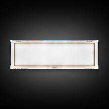 Cargar imagen en el visor de la galería, Cincinnati Ohio Panoramic Painting, Mid Century Modern Framed Canvas Print, Retro Pop Art Travel Poster, Office Wall Art, City Print