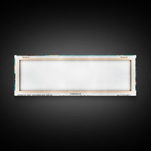 Cargar imagen en el visor de la galería, Clearwater Florida Panoramic Painting, Mid Century Modern Framed Canvas Print, Retro Pop Art Travel Poster, Home Decor, City Art