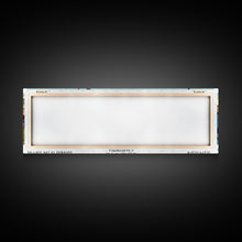 Load image into Gallery viewer, Clovis California Panoramic Wall Art, Mid Century Modern Framed Canvas Print, Retro Pop Art Travel Poster, City Office Decor, Home Art