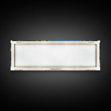 Cargar imagen en el visor de la galería, Concord California Panoramic Painting, Mid Century Modern Framed Canvas Print, Retro Pop Art Travel Poster, City Wall Decor, Office Decor