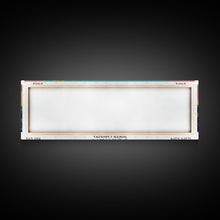 Load image into Gallery viewer, Durham North Carolina Panoramic Painting, Mid Century Modern Framed Canvas Print, Retro Pop Art Travel Poster, City Wall Art, Office Decor