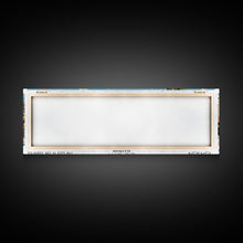 Load image into Gallery viewer, Elgin Illinois Panoramic Painting, Mid Century Modern Framed Canvas Print, Retro Pop Art Travel Poster, City Wall Art, Living Room Decor