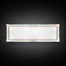 Carregar imagem no visualizador da galeria, Eugene Oregon Panoramic Art, Mid Century Modern Framed Canvas Print, Retro Pop Art Travel Poster, Office Wall Decor