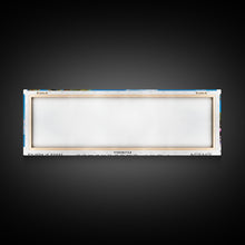 Carregar imagem no visualizador da galeria, Fort Lauderdale Florida Panoramic Painting, Mid Century Modern Framed Canvas Print, Retro Pop Art Travel Poster, City Wall Art