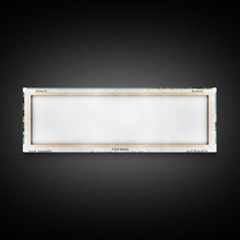 Carregar imagem no visualizador da galeria, Fort Wayne Indiana Panoramic Art, Mid Century Modern Framed Canvas Print, Retro Pop Art Travel Poster, Home Wall Decor