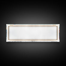 Load image into Gallery viewer, Anchorage Alabama Panoramic Painting, Framed Canvas Print, Mid Century Modern Wall Art, Retro Pop Art Travel Poster, Living Room Decor, City Art