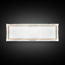 Load image into Gallery viewer, Baton Rouge Louisiana Panoramic Painting, Framed Canvas Print, Mid Century Modern Wall Art, Retro Pop Art Travel Poster, Living Room Decor, City Art