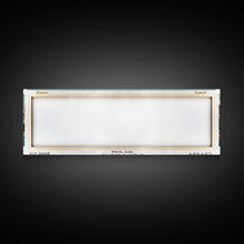 Carregar imagem no visualizador da galeria, Buffalo New York Panoramic Painting, Framed Canvas Print, Mid Century Modern Wall Art, Retro Pop Art Travel Poster, Office Decor, City Art