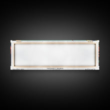 Cargar imagen en el visor de la galería, Cary North Carolina Panoramic Painting, Framed Canvas Print, Mid Century Modern Wall Art, Retro Pop Art Travel Poster, Living Room Decor, City Art