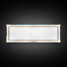 Load image into Gallery viewer, Chicago Illinois Panoramic Painting, Framed Canvas Print, Mid Century Modern Wall Art, Retro Pop Art Travel Poster, Office Decor, City Art