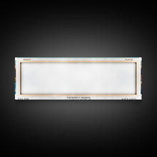 Load image into Gallery viewer, Durham North Carolina Panoramic Painting, Framed Canvas Print, Mid Century Modern Wall Art, Retro Pop Art Travel Poster, Home Decor, City Art