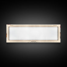 Carregar imagem no visualizador da galeria, Aarhus Denmark Panoramic Travel Poster, Framed Canvas Print or Metal Wall Art, Travel Art, Home Decor, Panoramic Painting, Midcentury Art