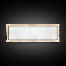 Load image into Gallery viewer, Angarsk Russia Panoramic Travel Poster, Framed Canvas Print or Metal Wall Art, Travel Art, Home Decor, Panoramic Painting, Midcentury Art