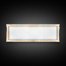 Load image into Gallery viewer, Bordeaux France Panoramic Travel Poster, Framed Canvas Print or Metal Wall Art, Travel Art, Home Decor, Panoramic Painting, Midcentury Art