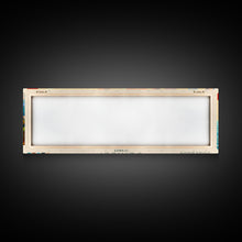 Load image into Gallery viewer, Denizli Turkey Wall Art, Panoramic Travel Poster, Panoramic Framed Canvas Print, City Wall Art, Wall Hanging Home Decor, Travel Art