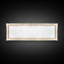 Load image into Gallery viewer, Amadjuak Lake Panoramic Framed Canvas Print, Lake House Decor, Minimalist Art, Travel Poster, Scenic View, Nature Wall Art