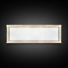 Load image into Gallery viewer, Artillery Lake Panoramic Framed Canvas Print, Lake House Art, Modern Decor, Travel Poster, Scenic View, Home Decoration