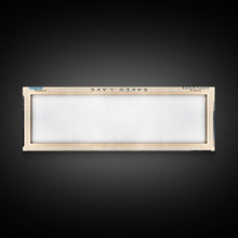 Carregar imagem no visualizador da galeria, Baker Lake Panoramic Framed Canvas Print, Lake House Decor, Minimalist Art, Travel Poster, Scenic View, Nature Wall Art