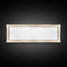 Load image into Gallery viewer, Baker Lake Washington Panoramic Framed Canvas Print, Lake House Art, Boho Decor, Travel Poster, Nature Wall Art, Serene Scene