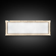 Load image into Gallery viewer, Banning Lake Indiana Framed Canvas Print, Lake House Decor, Panoramic Scenic Painting, Travel Poster, Rustic Art, Nature Wall Art