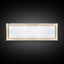 Load image into Gallery viewer, Bear Lake USA North Slope Alaska Panoramic Framed Canvas Print, Lake House Decor, Scenic Painting, Travel Poster, Nature Scene