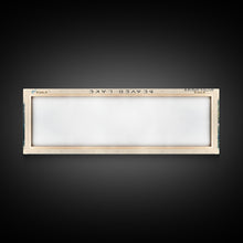 Load image into Gallery viewer, Beaver Lake Arkansas Framed Canvas Print, Panoramic Lake House Decor, Scenic Painting, Travel Poster, Rustic Art, Nature Wall Art