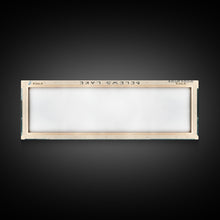 Load image into Gallery viewer, Belews Lake North Carolina Panoramic Framed Canvas Print, Lake House Decor, Scenic View, Travel Poster, Minimalist Art, Home Decor