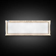 Load image into Gallery viewer, Big Glen Lake Michigan Framed Canvas Print, Lake House Decor, Panoramic Scenic View, Travel Poster, Rustic Art, Lake Painting