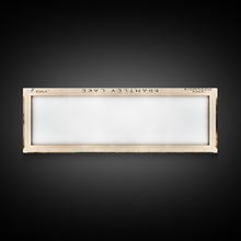 Load image into Gallery viewer, Brantley Lake New Mexico Framed Canvas Print, Lake House Art, Panoramic Wall Art, Travel Poster, Modern Lake Painting, Nature Art