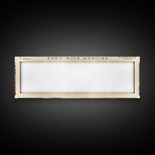 Carregar imagem no visualizador da galeria, Broken Bow Lake Oklahoma Framed Canvas Print, Panoramic Lake House Art, Wall Art, Travel Poster, Modern Lake Painting, Nature Art