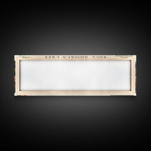 Carregar imagem no visualizador da galeria, Bull Shoals Lake Arkansas Framed Canvas Print, Lake House Art, Panoramic Wall Art, Travel Poster, Rustic Lake Painting, Home Decor