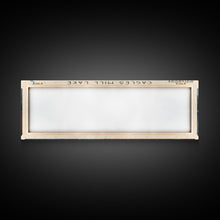 Carregar imagem no visualizador da galeria, Cagles Mill Lake Indiana Framed Canvas Print, Lake House Art, Panoramic Travel Poster, Wall Art, Modern Lake Painting, Home Decor