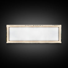 Cargar imagen en el visor de la galería, Cayuga Lake New York Framed Canvas Print, Lake House Art, Panoramic Travel Poster, Wide Wall Art, Modern Lake Painting, Home Decor