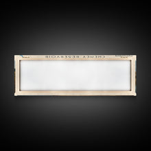 Cargar imagen en el visor de la galería, Cheney Reservoir Kansas Framed Canvas Print, Panoramic Lake House Decor, Wide Wall Art, Travel Poster, Rustic Lake Painting, Home Decor