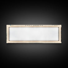 Load image into Gallery viewer, DeGray Lake Arkansas Framed Canvas Print, Lake House Decor, Panoramic Wall Art, Travel Poster, Modern Lake Painting, Nature Art