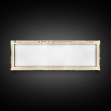 Load image into Gallery viewer, Diamond Lake Oregon Framed Canvas Print, Lake House Art, Panoramic Wall Art, Travel Poster, Modern Lake Painting, Home Decor