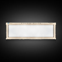 Load image into Gallery viewer, Dutch Springs Pennsylvania Framed Canvas Print, Lake House Art, Panoramic Wall Art, Travel Poster, Rustic Lake Painting, Home Decor