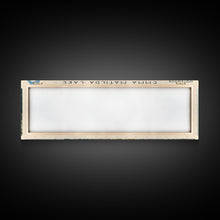 Carregar imagem no visualizador da galeria, Emma Matilda Lake Wyoming Framed Canvas Print, Lake House Decor, Panoramic Wall Art, Travel Poster, Modern Lake Painting, Nature Art