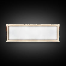 Cargar imagen en el visor de la galería, Findley Lake Ohio Framed Canvas Print, Lake House Art, Panoramic Travel Poster, Wall Art, Vibrant Lake Painting, Home Decor