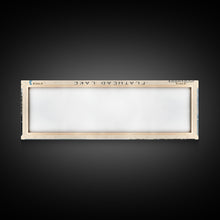 Carregar imagem no visualizador da galeria, Flathead Lake Framed Canvas Print, Lake House Decor, Panoramic Wall Art, Travel Poster, Picturesque Lake Painting, Nature Art