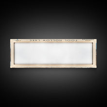 Carregar imagem no visualizador da galeria, Fool Hollow Lake Arizona Framed Canvas Print, Panoramic Lake House Decor, Wall Art, Travel Poster, Majestic Lake Painting, Nature Art