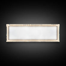 Cargar imagen en el visor de la galería, Ganoga Lake Pennsylvania Framed Canvas Print, Panoramic Lake House Decor, Wall Art, Travel Poster, Vibrant Lake Painting, Nature Art