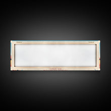 Carregar imagem no visualizador da galeria, Abiquiu Reservoir New Mexico Framed Canvas Print, Panoramic Wall Art, Midcentury Modern, Pop Art, Travel Poster, Living Room Art