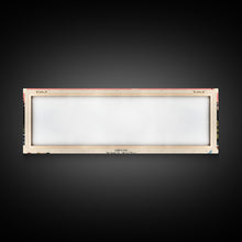 Carregar imagem no visualizador da galeria, Alice Lake Idaho Framed Canvas Print, Panoramic Wall Art, Midcentury Modern, Pop Art, Travel Poster, Lake House Decor