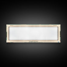 Load image into Gallery viewer, Angostura Reservoir South Dakota Framed Canvas Print, Panoramic Wall Art, Midcentury Modern, Pop Art, Travel Poster, Scenic Bedroom Art