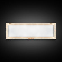 Load image into Gallery viewer, Barren River Lake Kentucky Framed Canvas Print, Panoramic Travel Poster, Midcentury Modern Wall Art, Pop Art, Lake House Decor