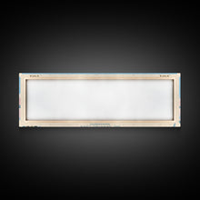 Load image into Gallery viewer, Bay Springs Lake Mississippi Framed Canvas Print, Panoramic Wall Art, Midcentury Modern, Pop Art, Travel Poster, Scenic Living Room Decor, Bedroom Art