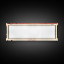 Load image into Gallery viewer, Black Lake New York Framed Canvas Print, Panoramic Wall Art, Midcentury Modern, Pop Art, Travel Poster, Scenic Living Room Art, Lake House Decor